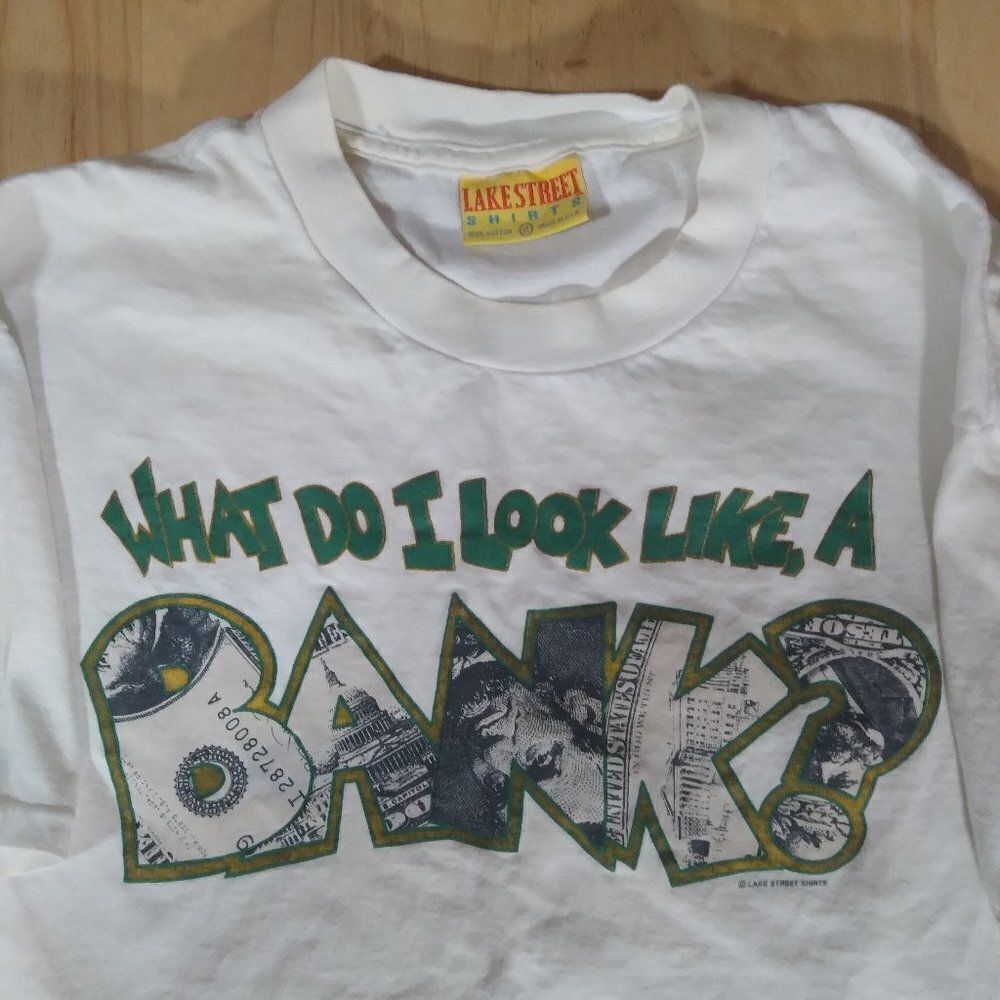 Vintage What Do I Look Like A Bank Graphic T-Shirt